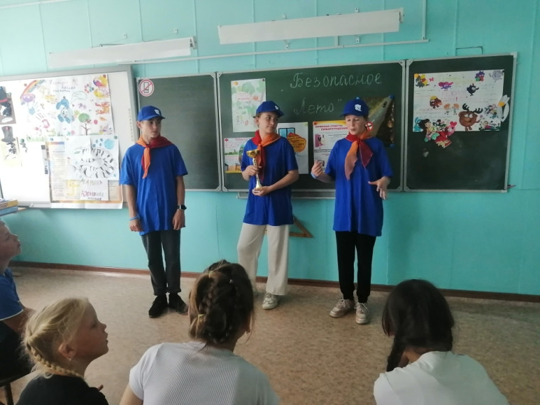 Проект «ПРО пожары нужно знать!»: занятие в ЛДП " Безопасное лето".